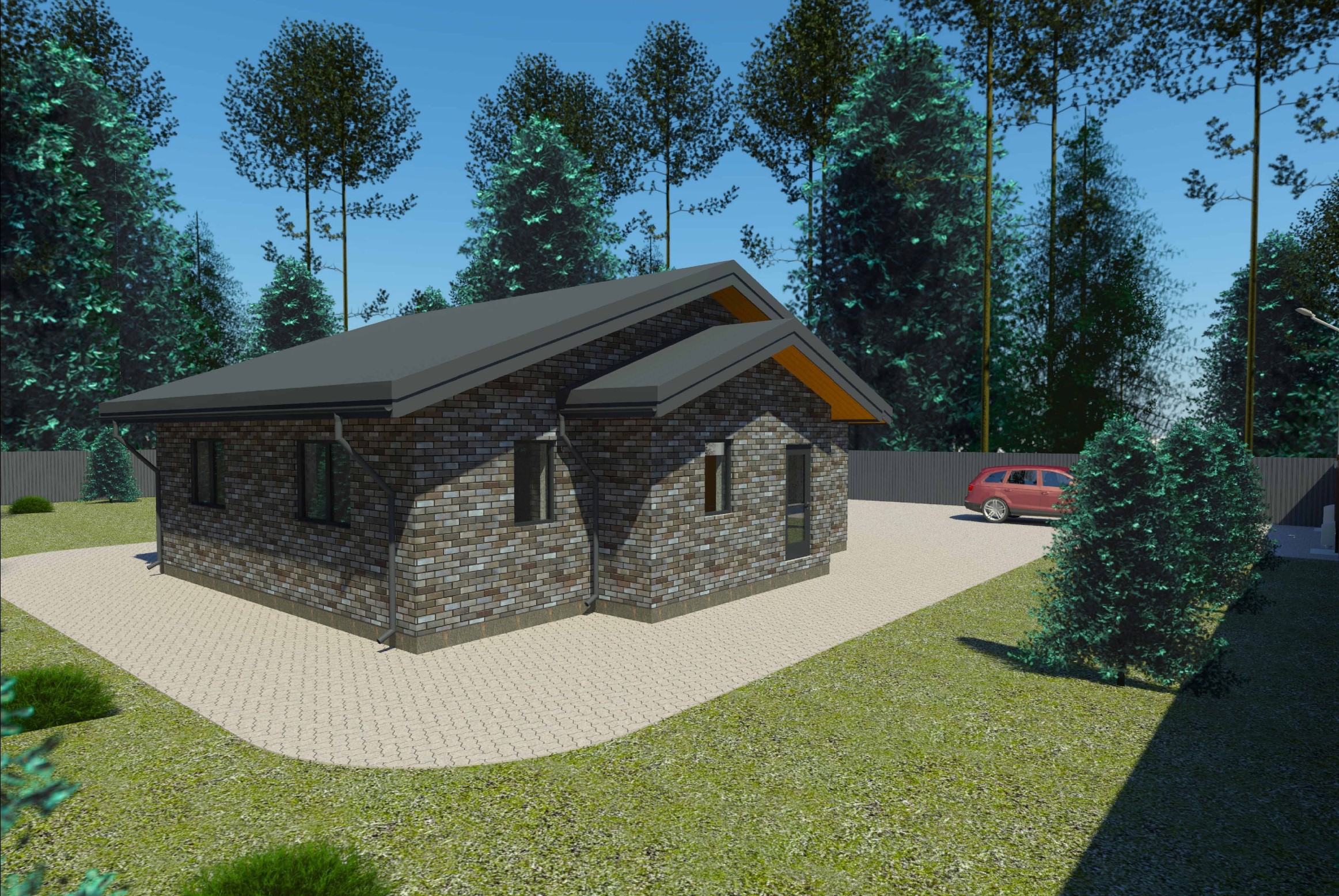 Проект НС-107 Лесное поместье 