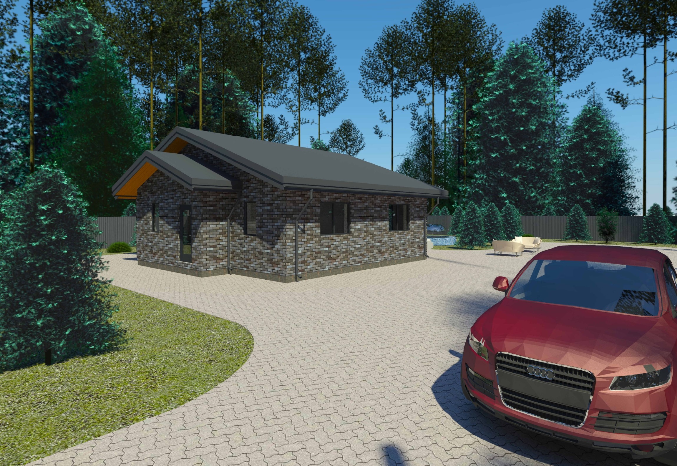 Проект НС-107 Лесное поместье , изображение-2