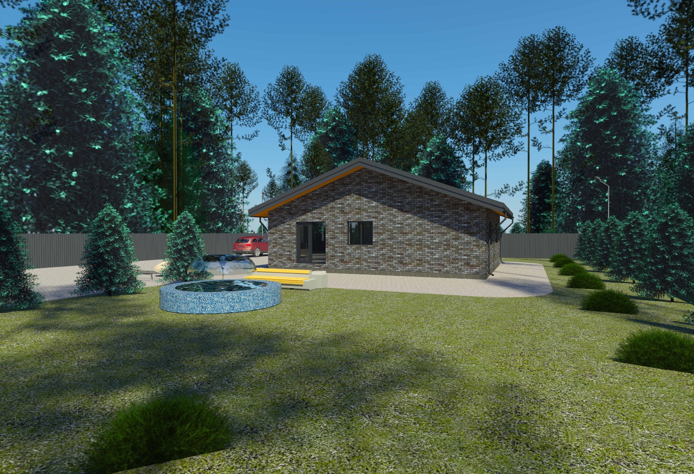 Проект НС-107 Лесное поместье 