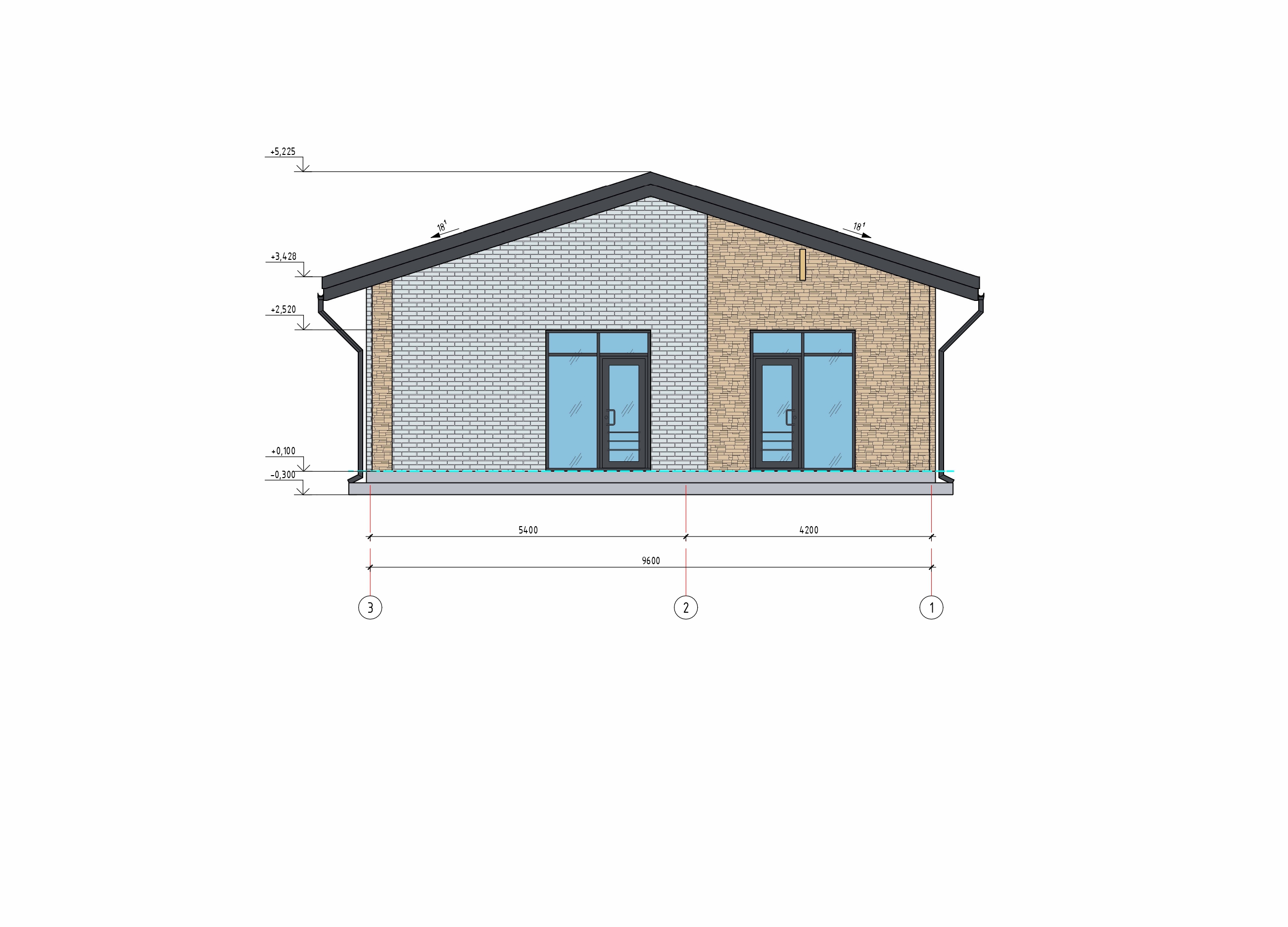 Проект НС-109 Дачный домик, изображение-2