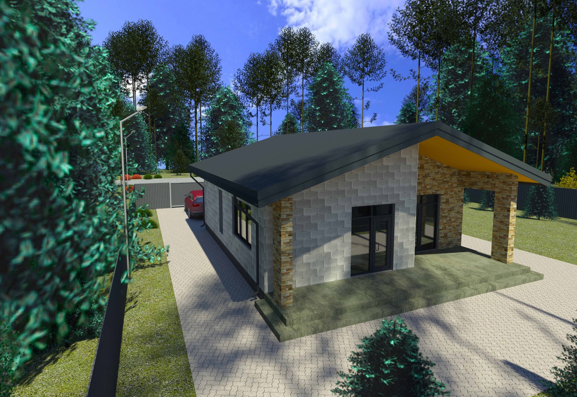 Проект НС-109 Дачный домик, изображение-5