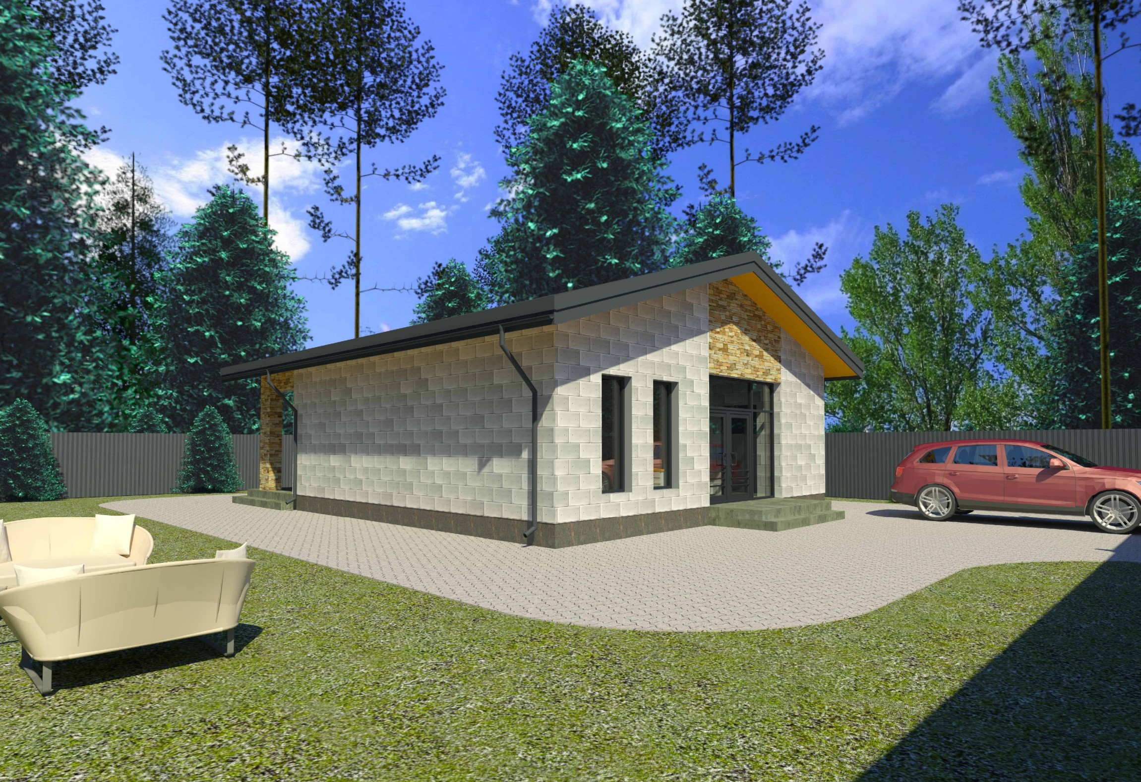 Проект НС-109 Дачный домик, изображение-7