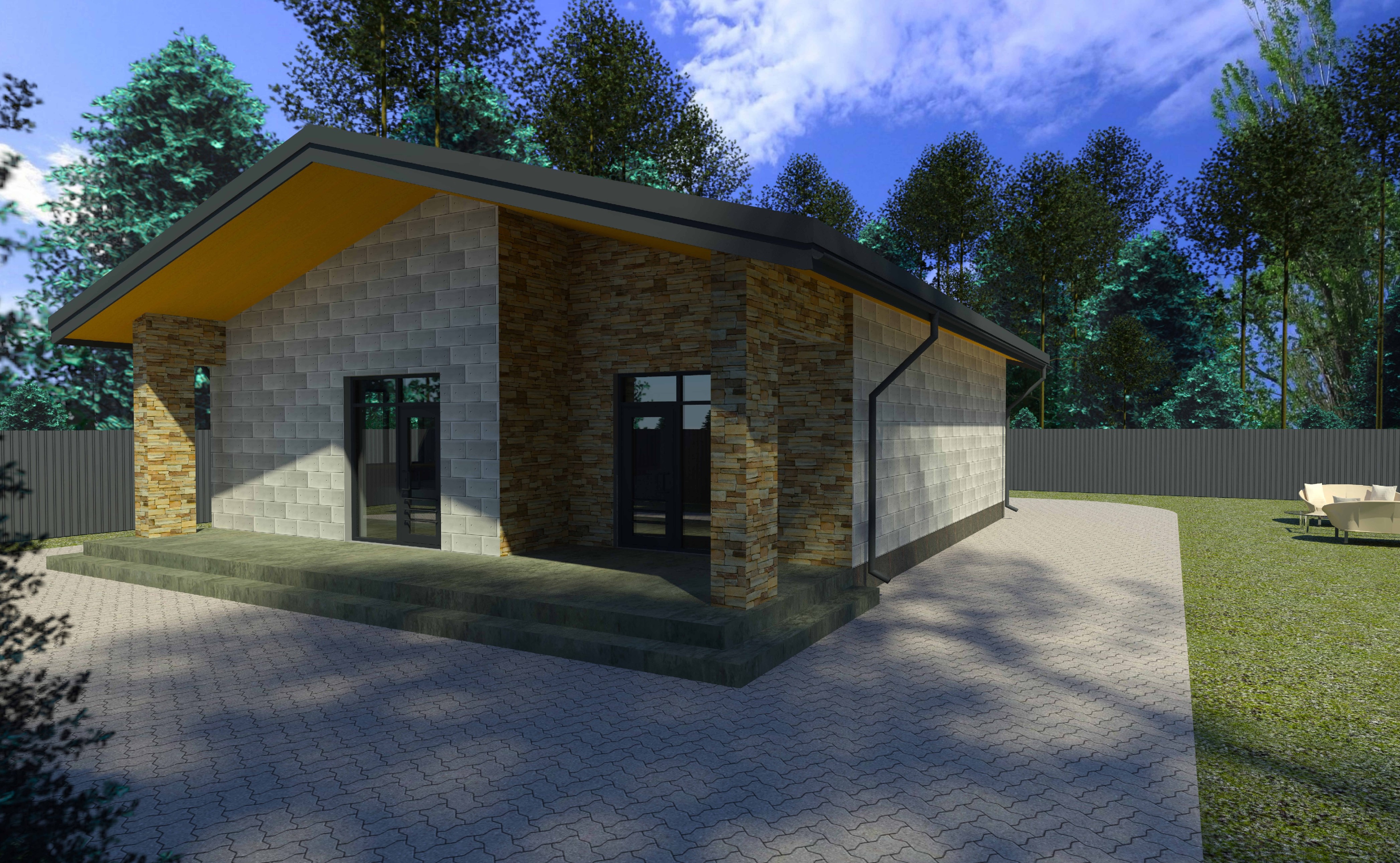 Проект НС-109 Дачный домик, изображение-8