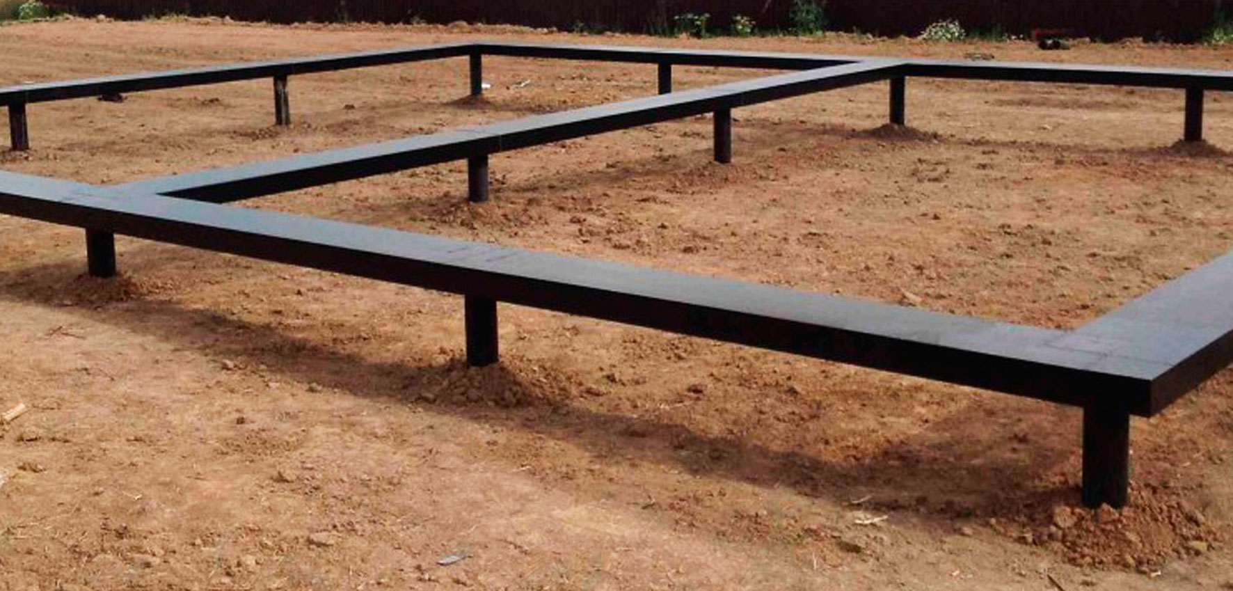 Строительство фундамента