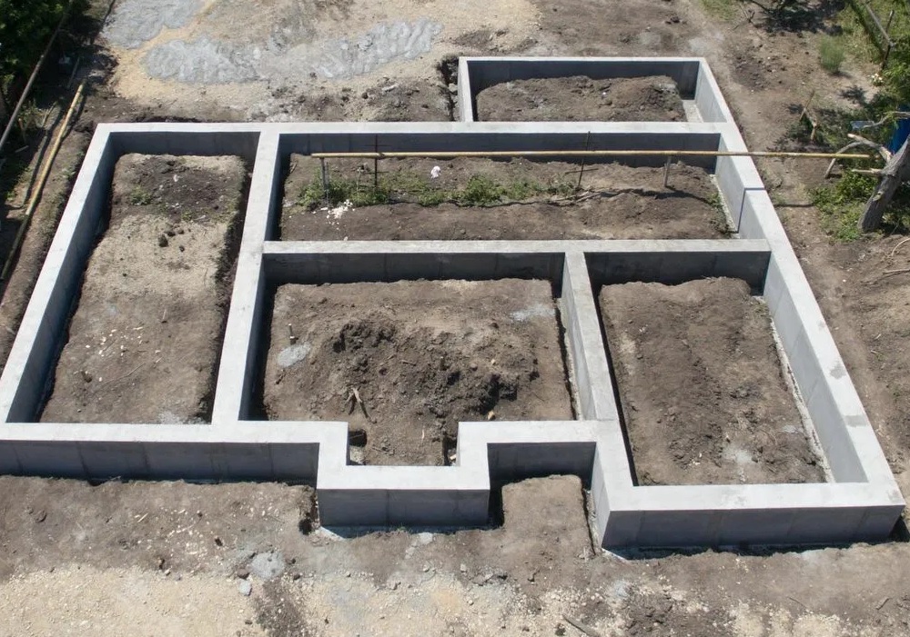 Строительство фундамента