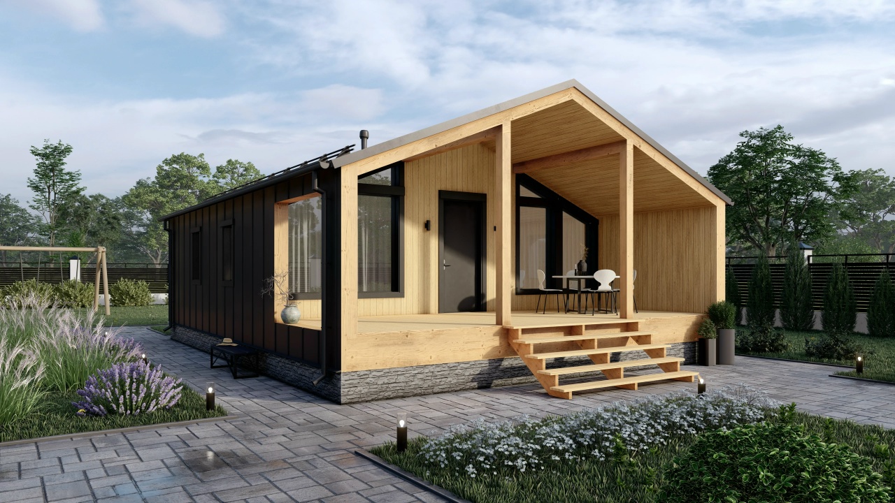 Проект Аляска 74 м² Проект Аляска 74 м²