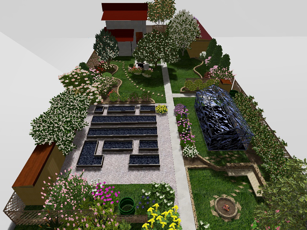 Ландшафтное проектирование участка