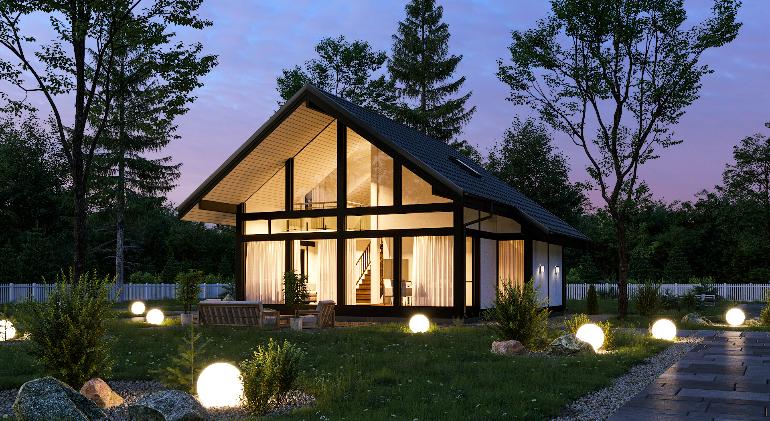 Проектирование частных жилых домов по каркасной технологии и из газобетона