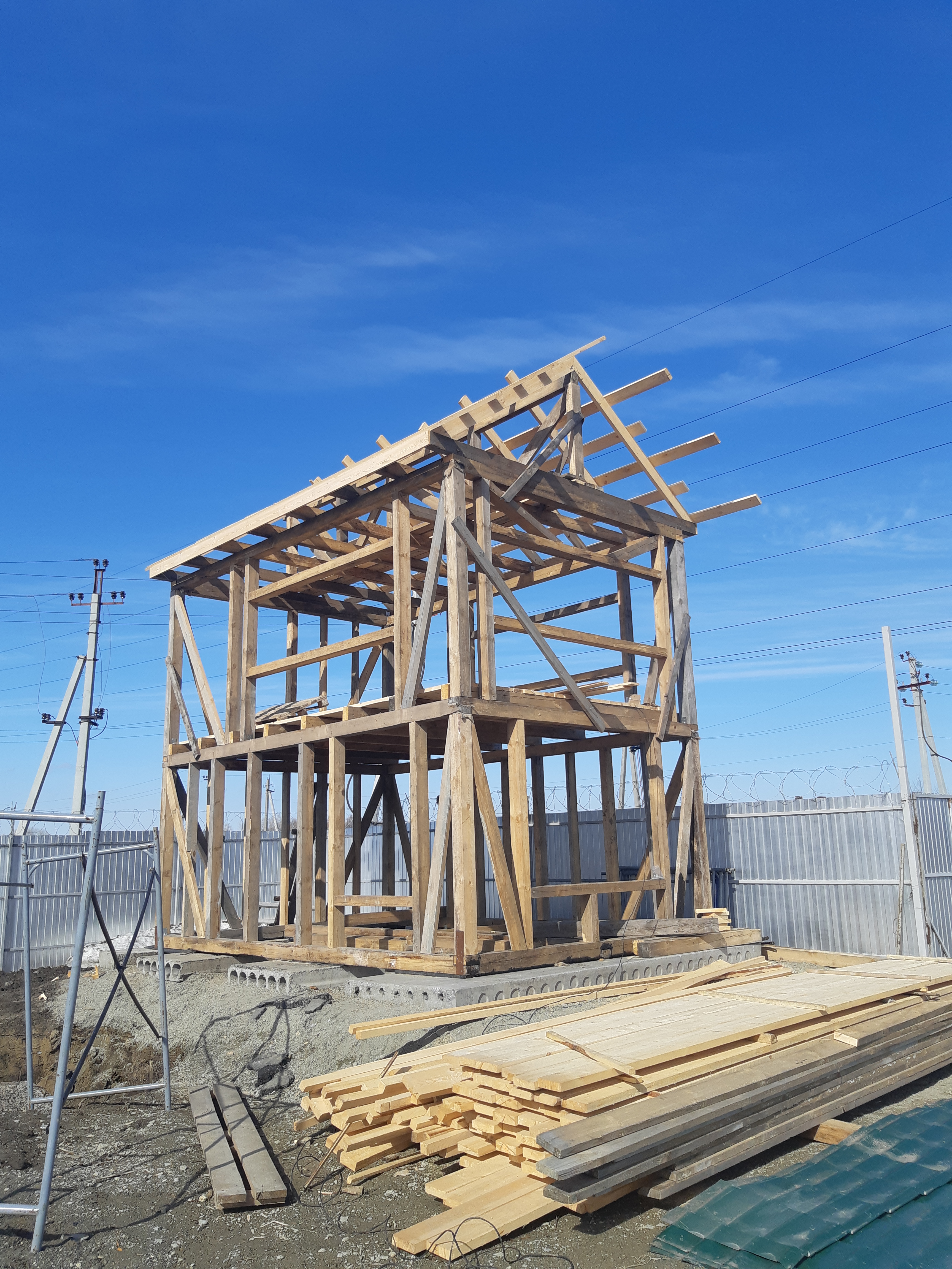 Возведение стен