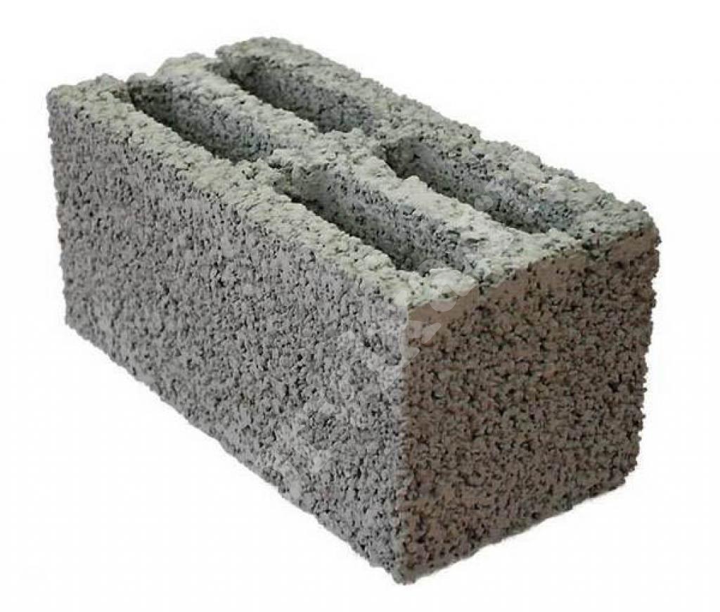 Керамзито-бетонный блок