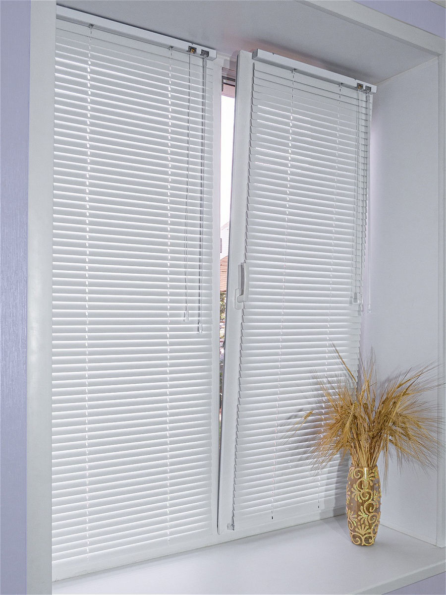 Установка жалюзи