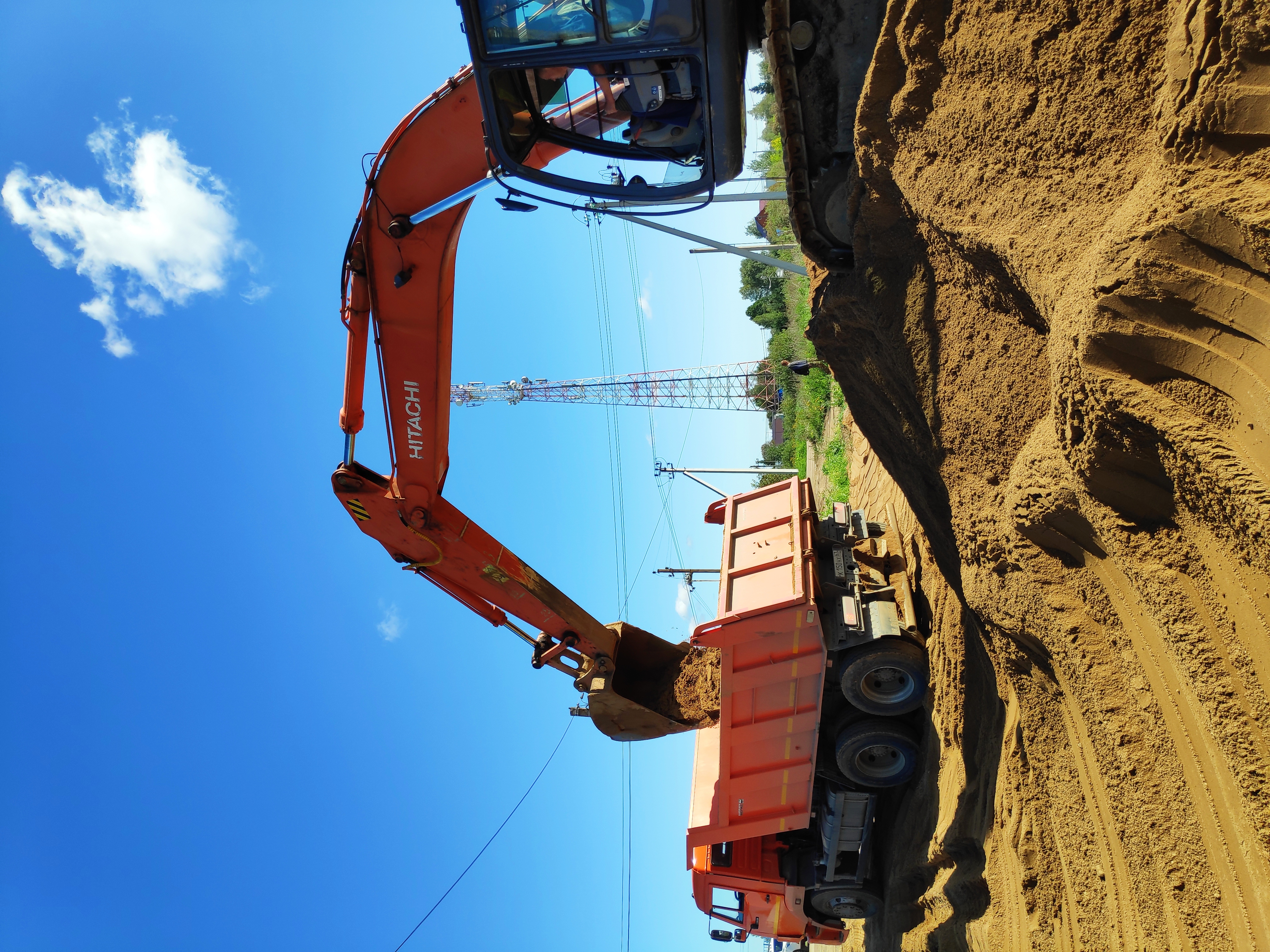 Доставка ПГС, щебень, песок, гравий