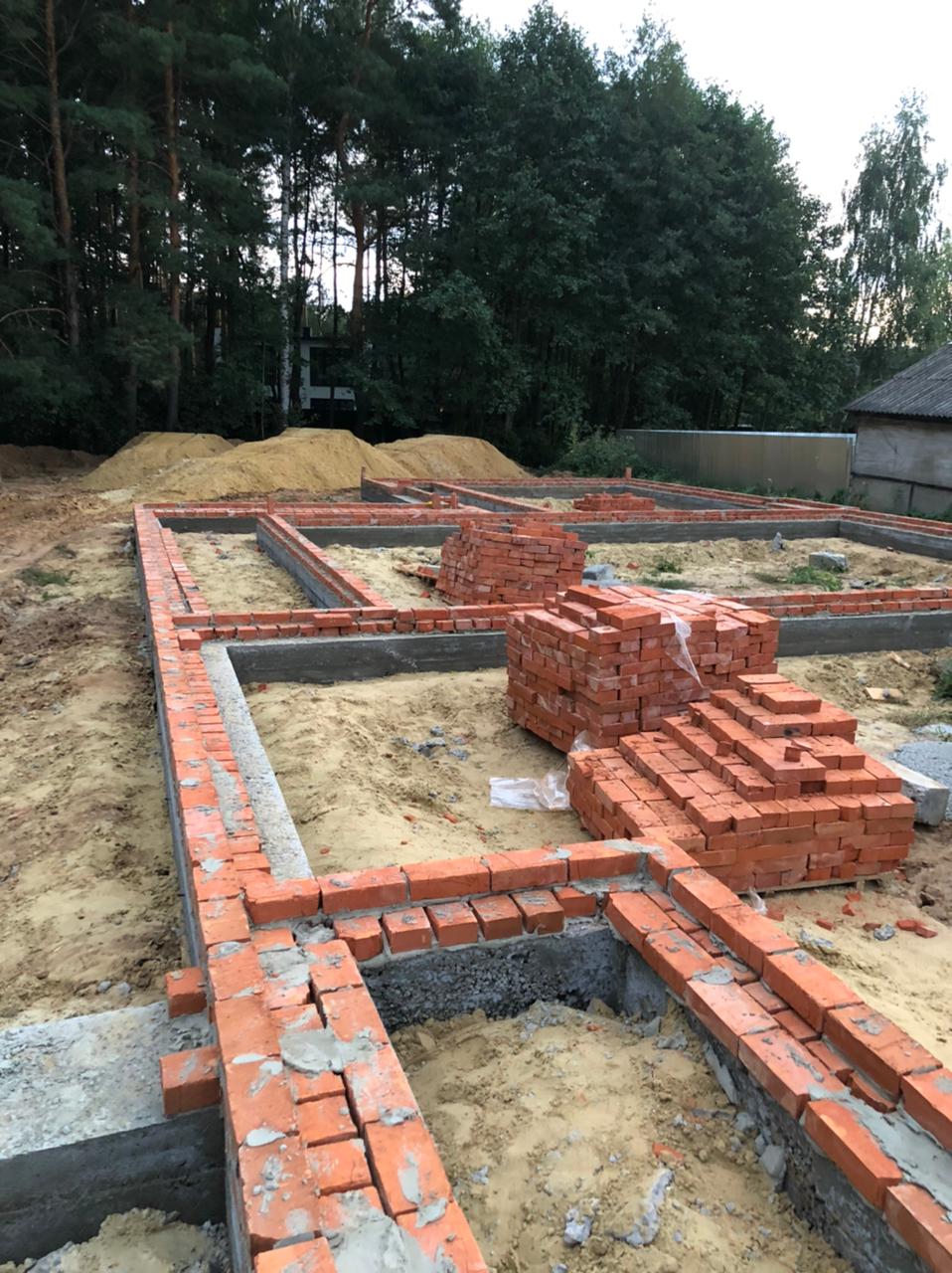 Устройство фундамента