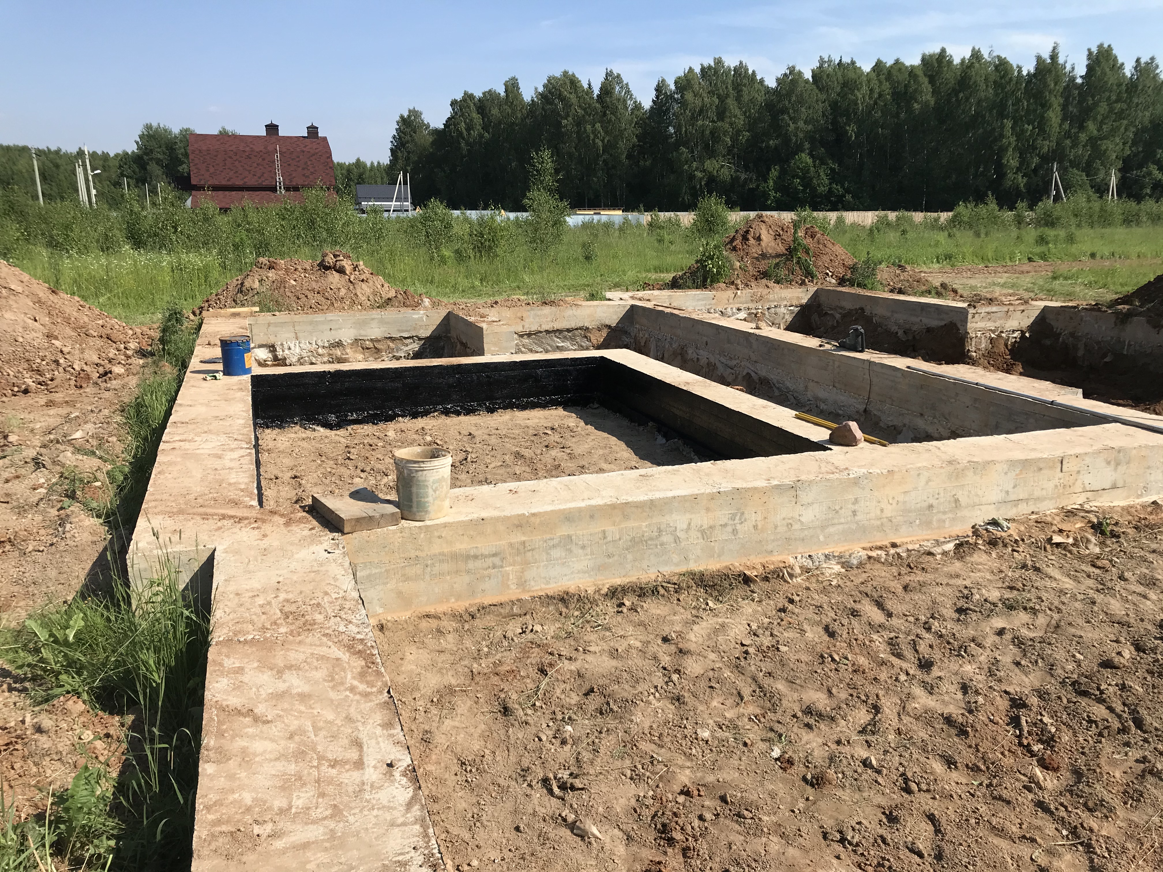 Устройство фундаментов