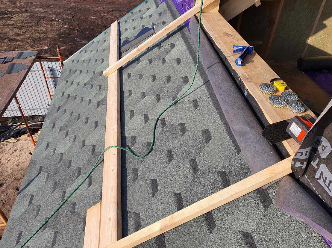 Монтаж кровли