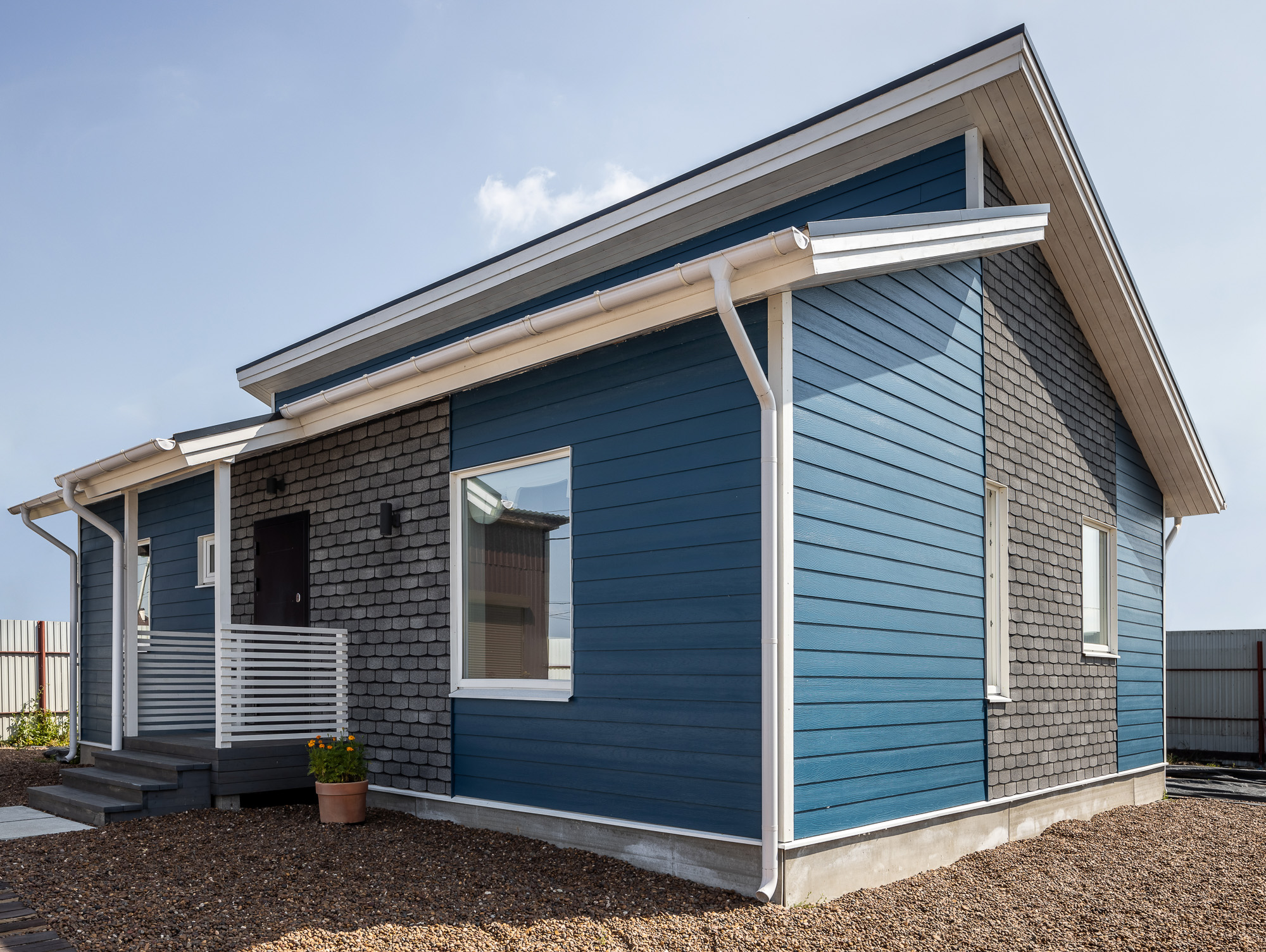 Монтаж отделка фасада