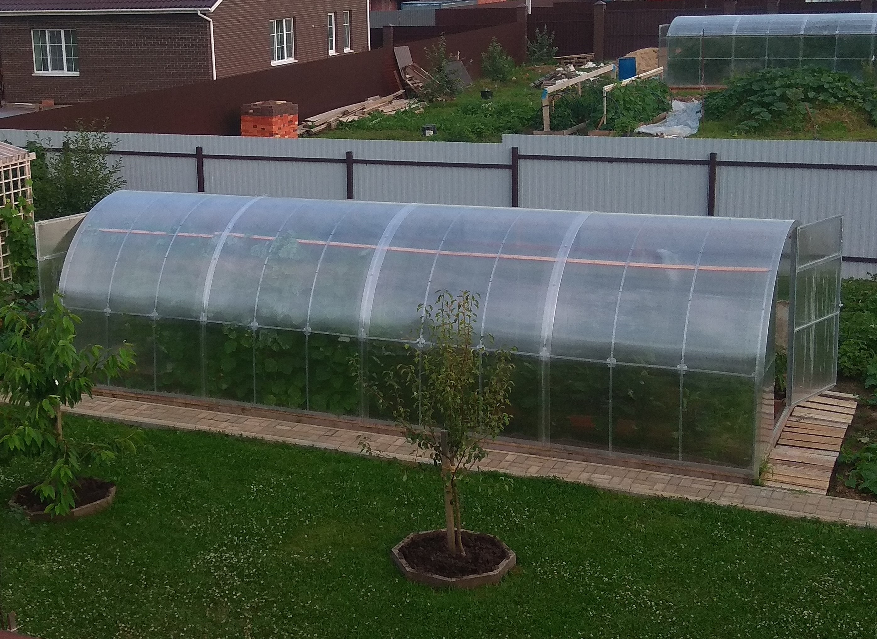 Оцинкованная теплица