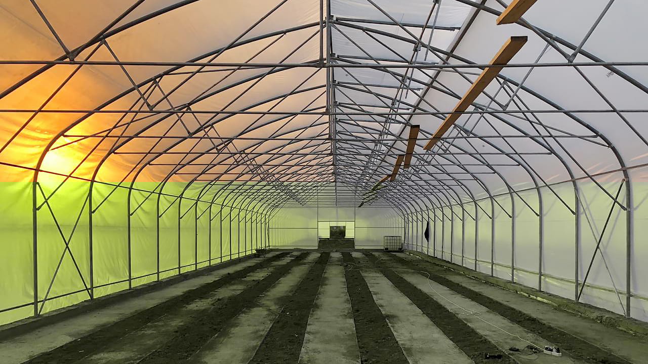 Оцинкованные фермерские теплицы шириной от 5 м