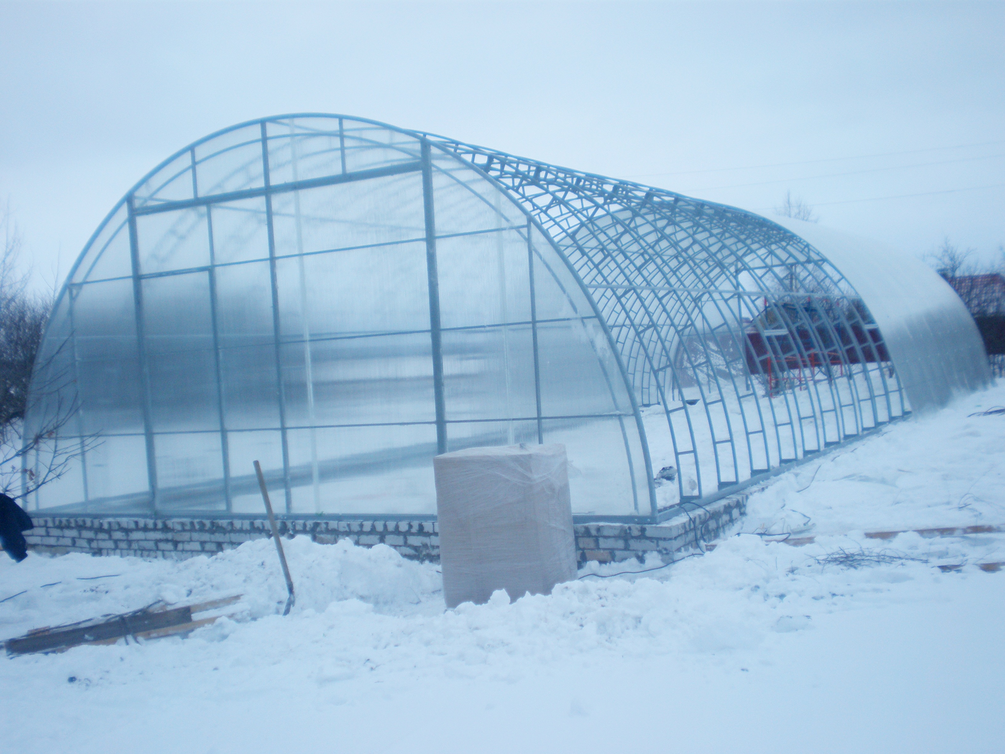Оцинкованные фермерские теплицы шириной от 5 м