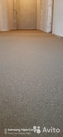 Устройство полусухой стяжки пола