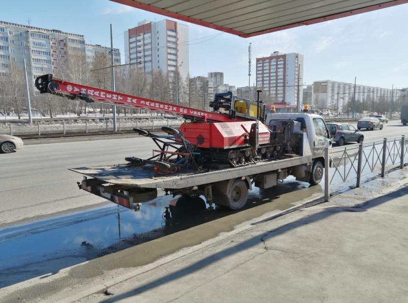 Забивка железобетонных свай