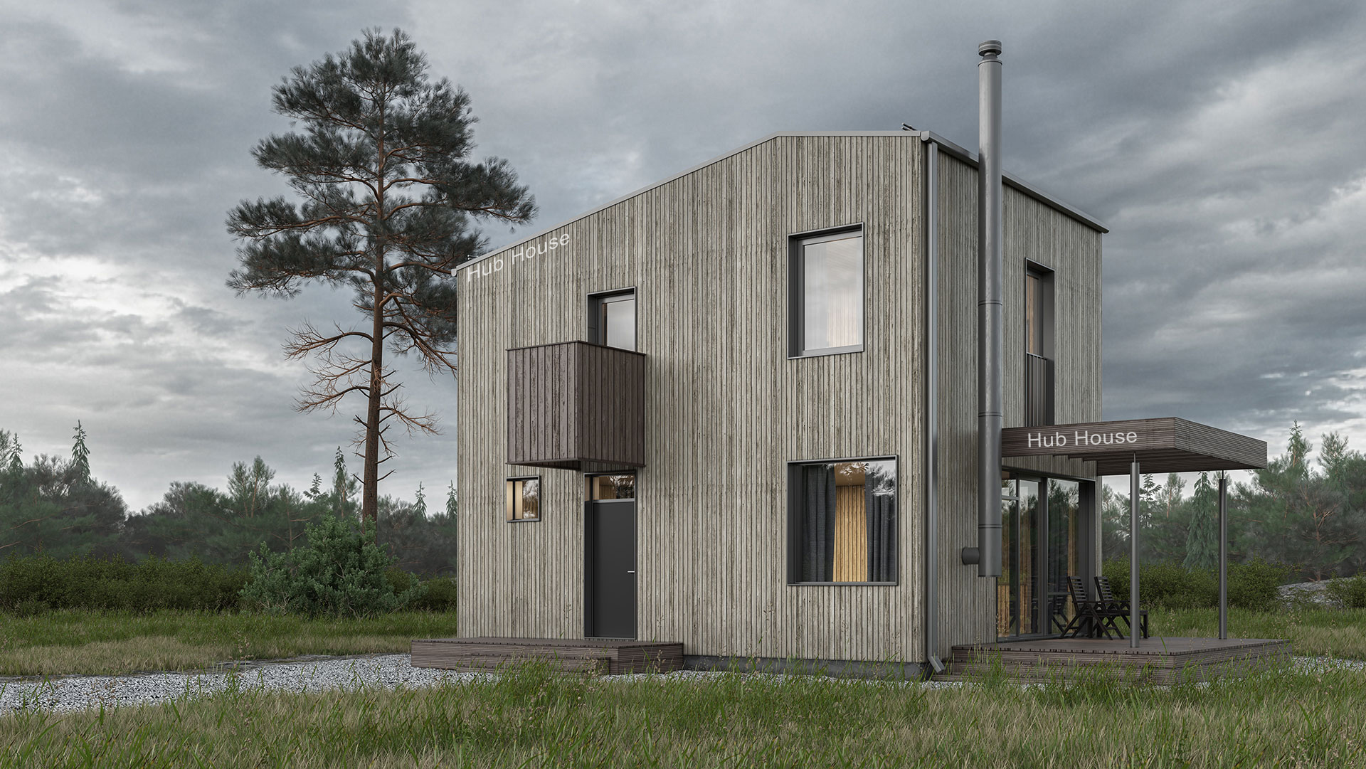 Возведение каркасных стен