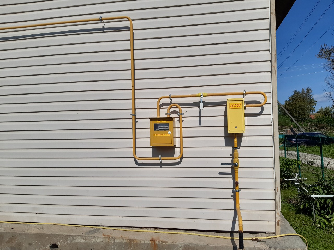 Газификация домовладений физических лиц