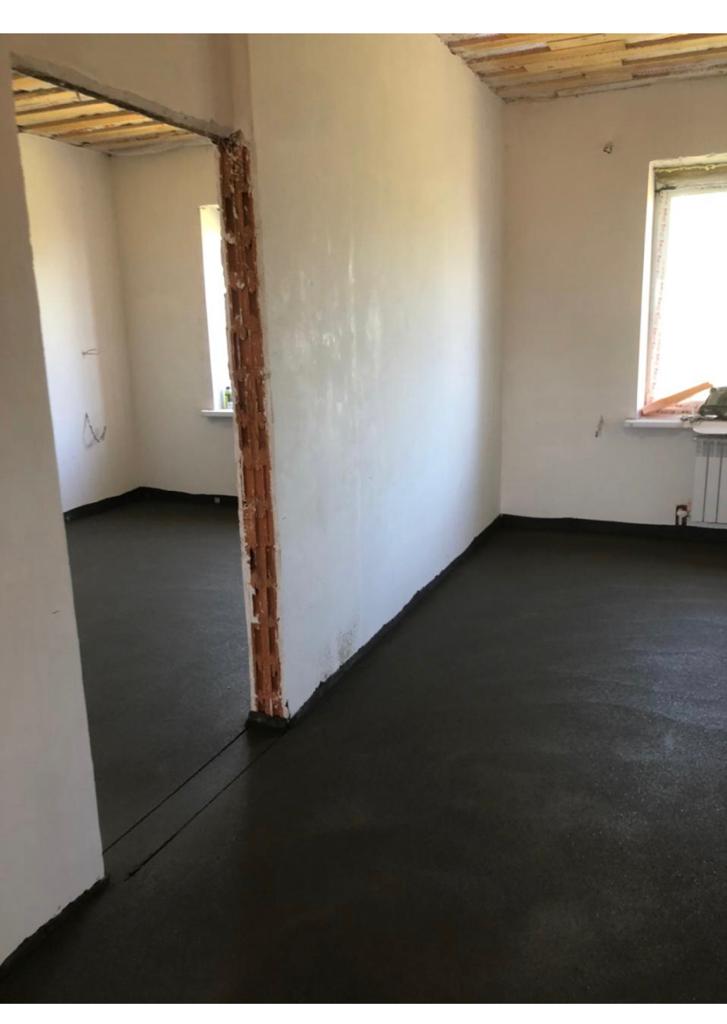 Полусухая стяжка пола 