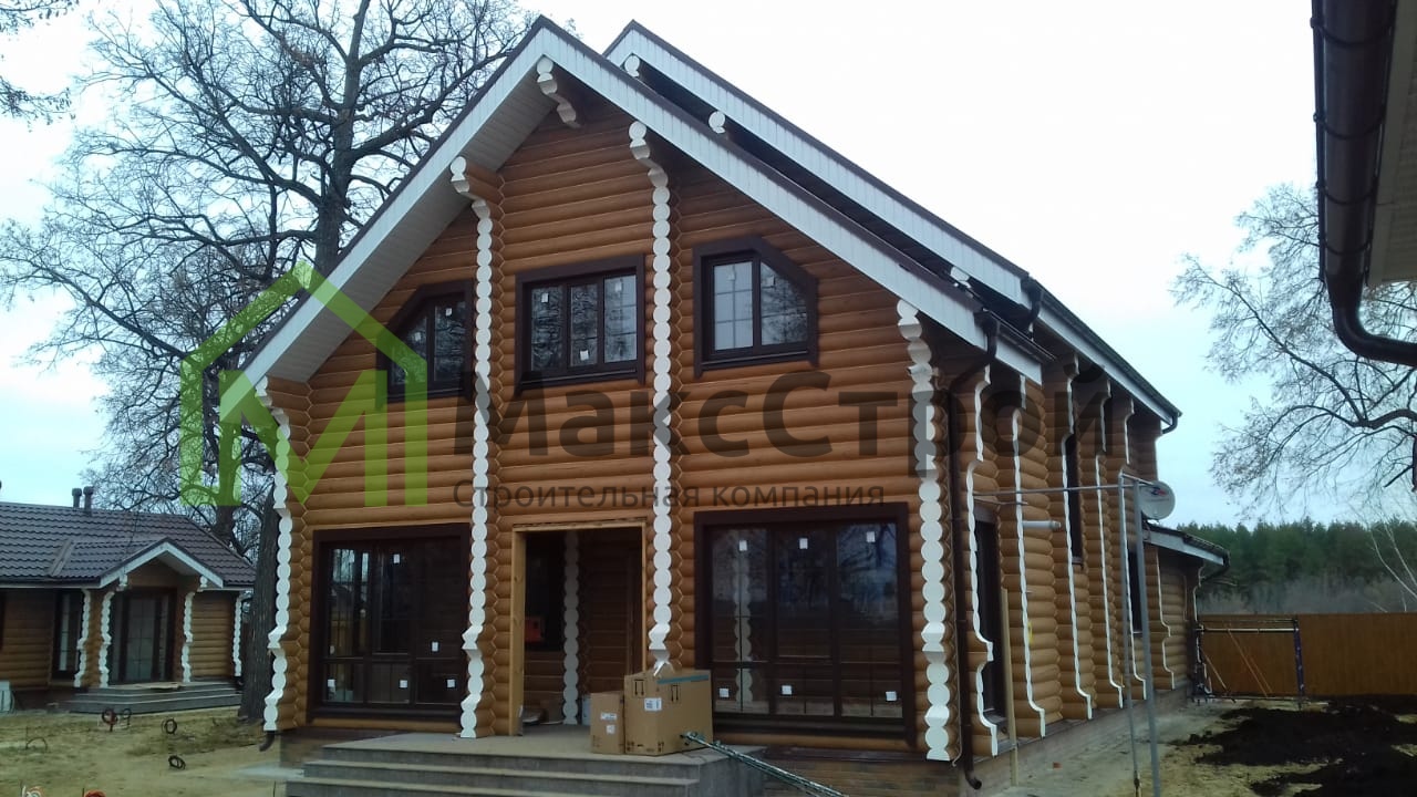 Изготовление Оцилиндрованного бревна от 160 до 320мм