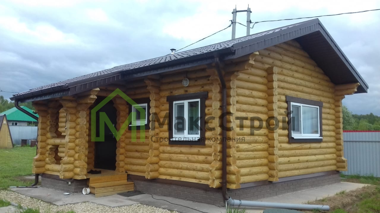 Шлифовка, покраска, герметизация деревянных стен сруба