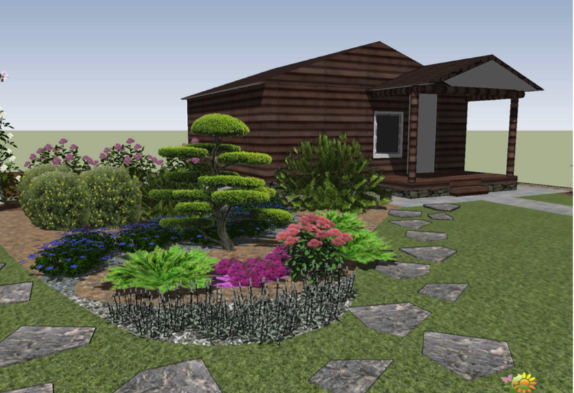 Создание проекта ландшафтного дизайна