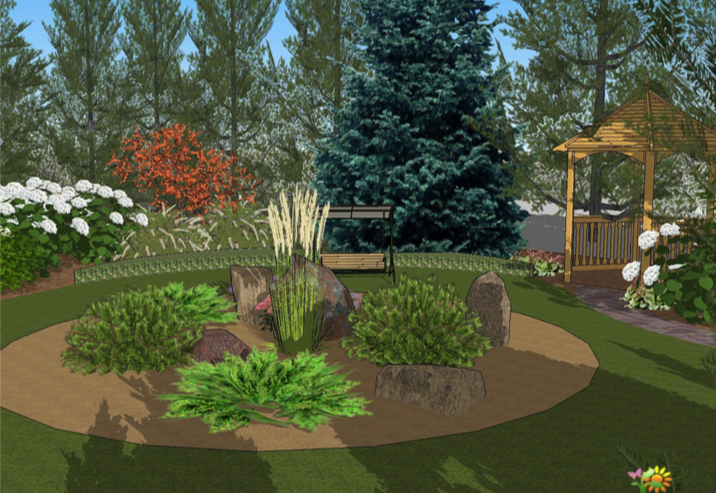 Создание проекта ландшафтного дизайна