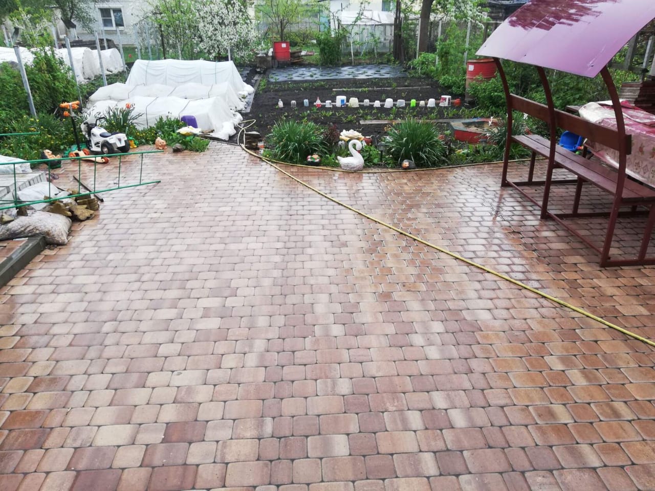 Асфальтирование, благоустройство территории