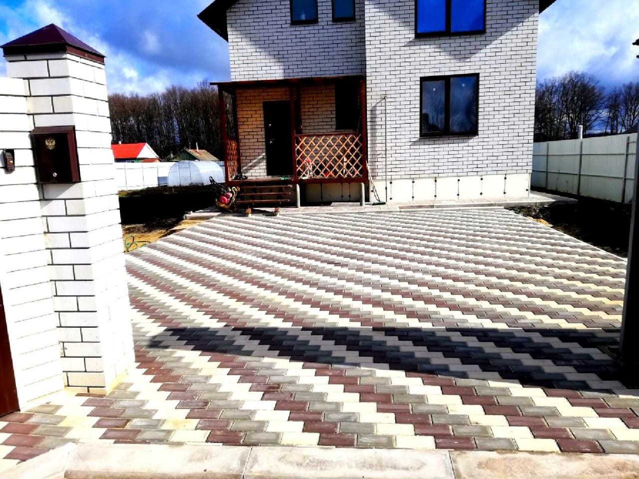 Асфальтирование, благоустройство территории