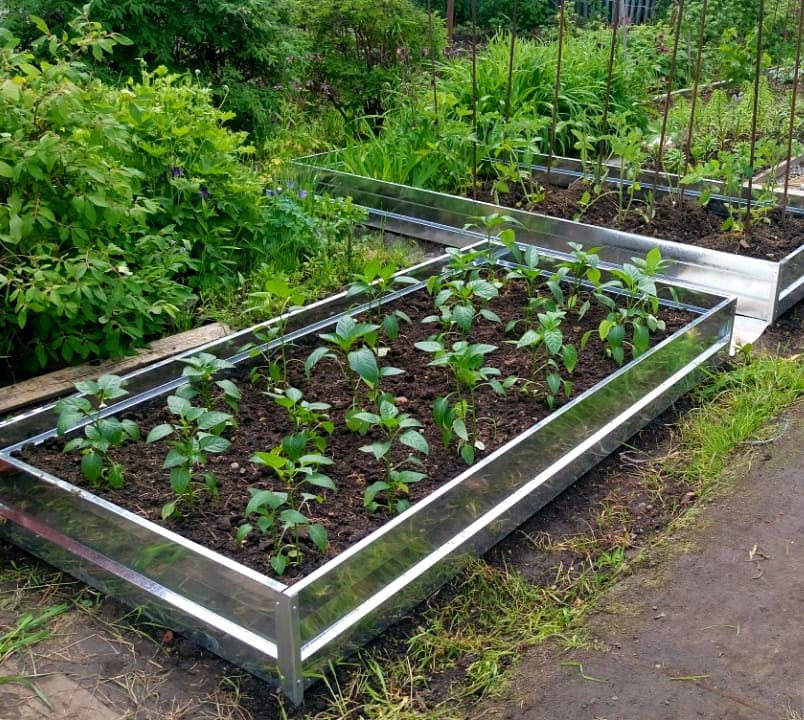 Ограждение для грядок