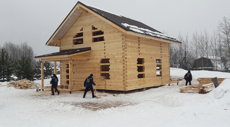 Возведение стен