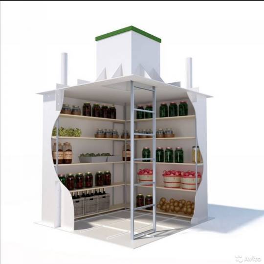 Пластиковый погреб, овощная яма олимп и tingard