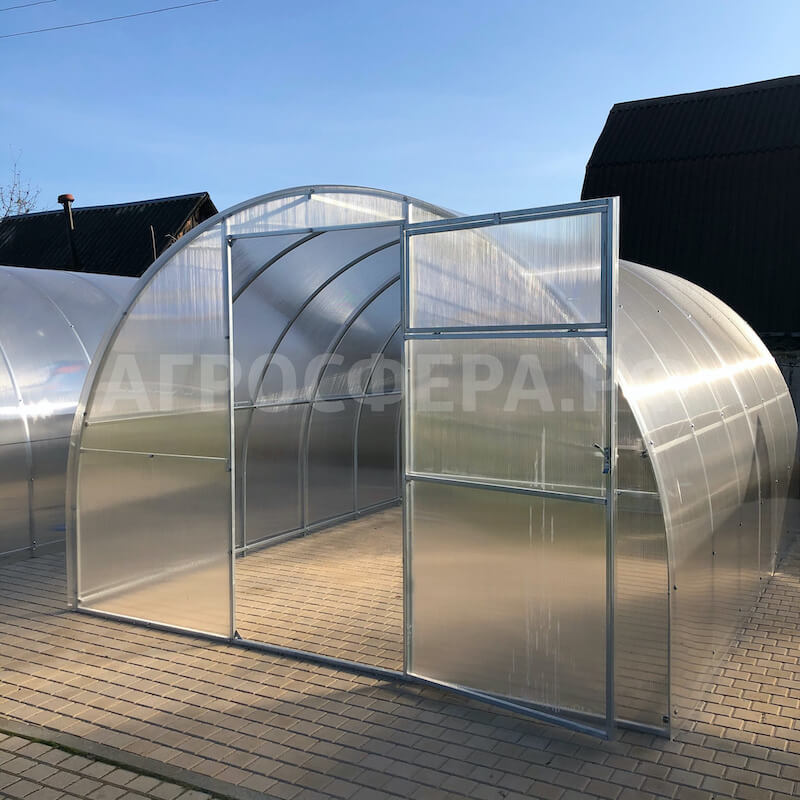 Теплица Агросфера-Славянка  с поликарбонатом