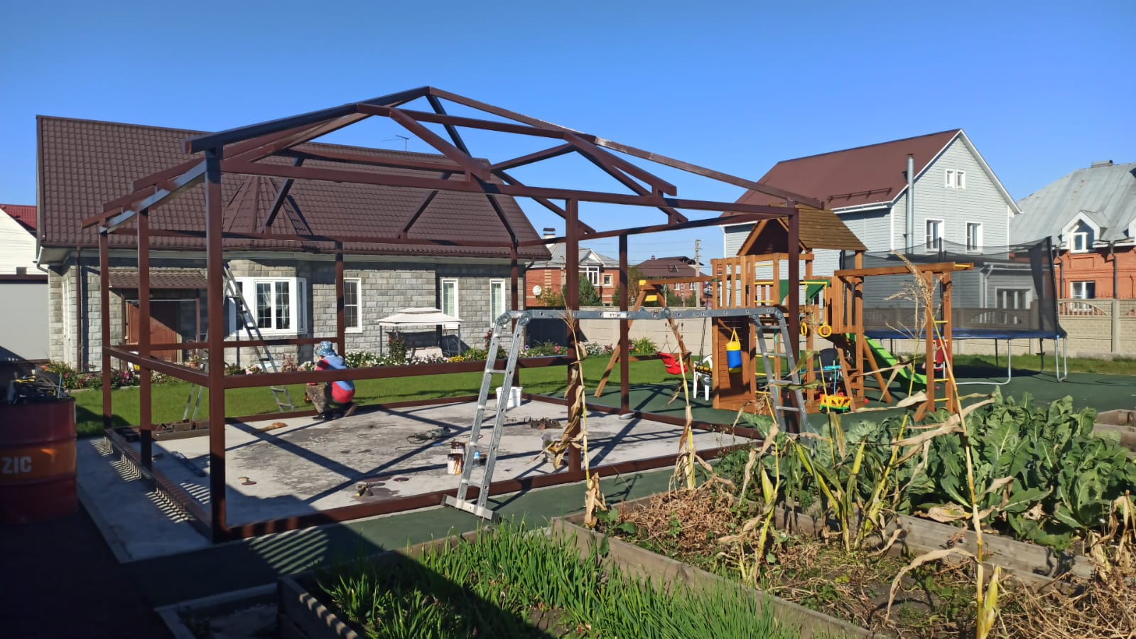 Строительство беседок