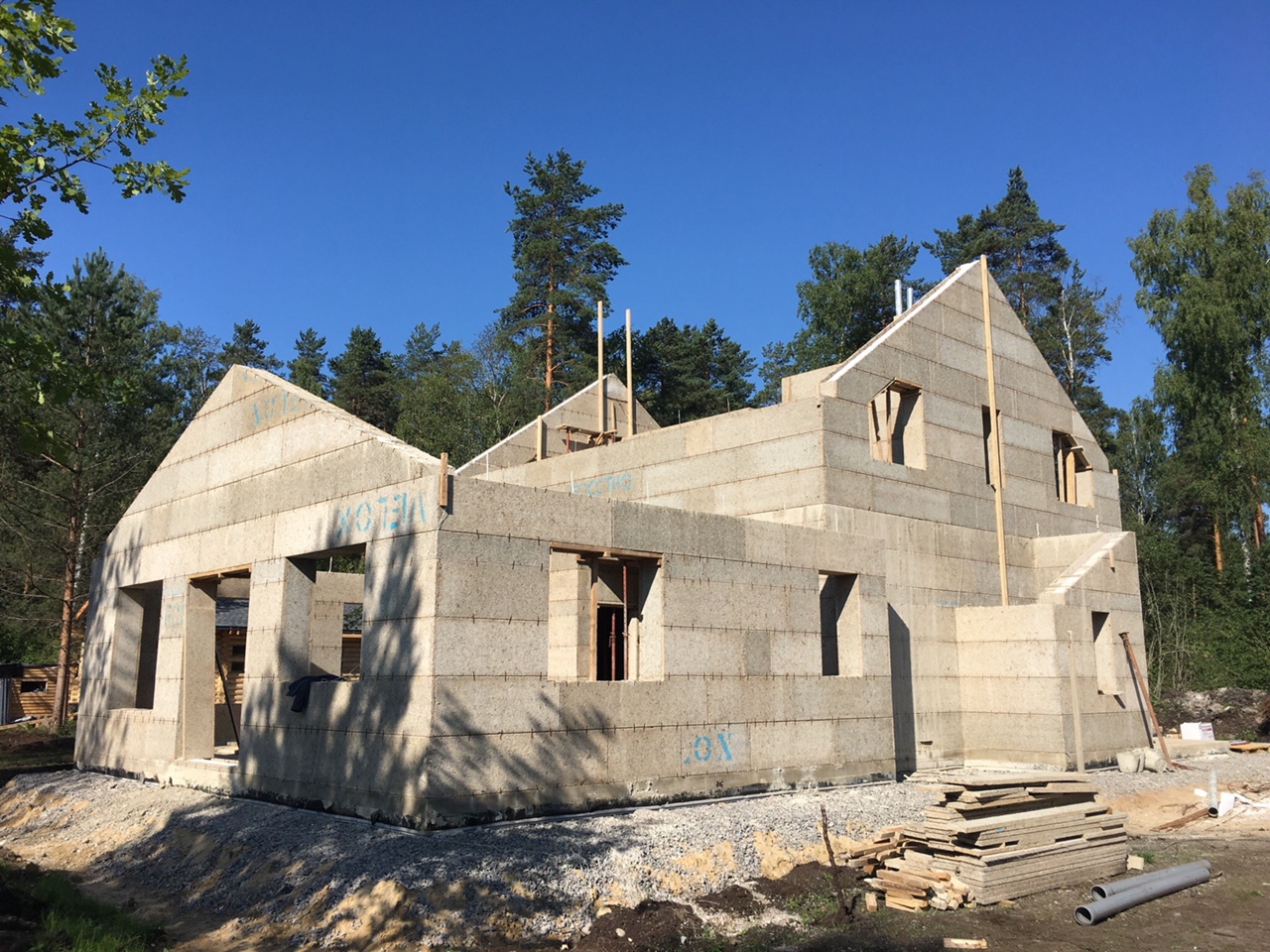 Устройство стен