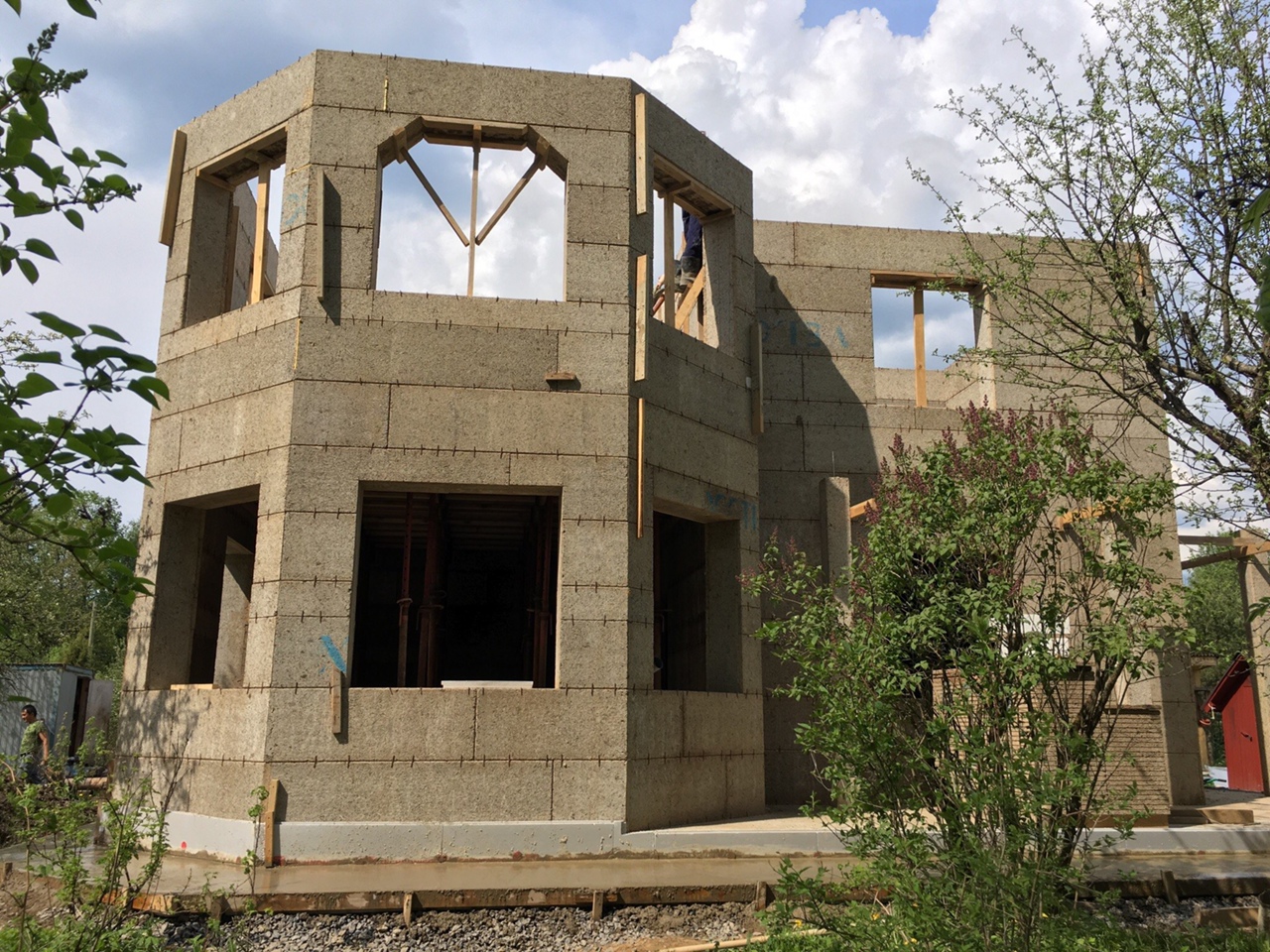 Устройство стен