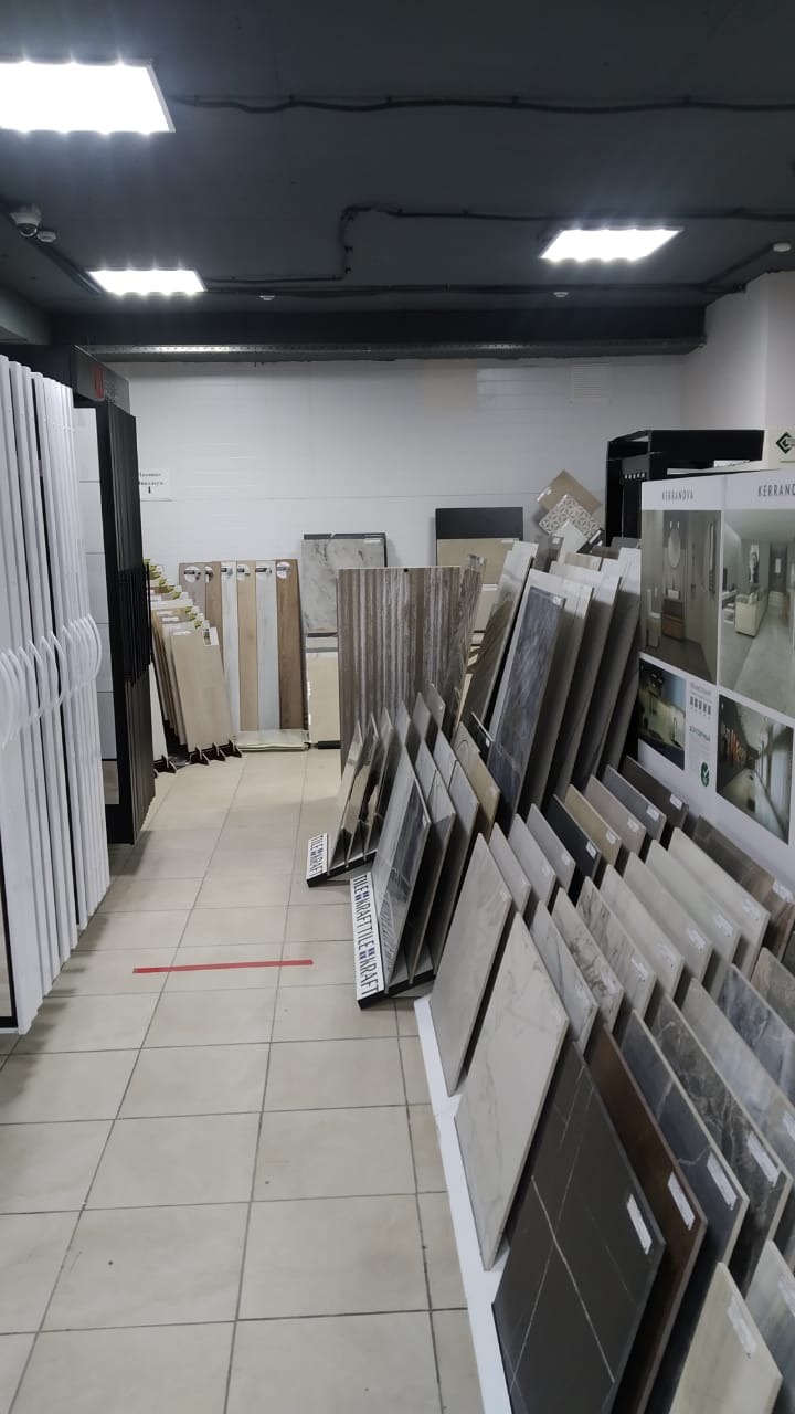 Облицовочные и отделочные материалы (керамическая плитка, керамогранит)