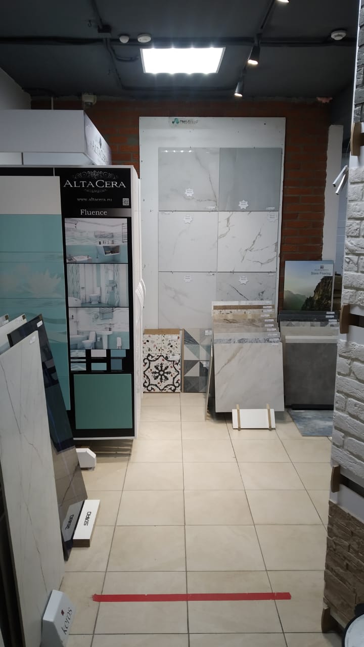 Облицовочные и отделочные материалы (керамическая плитка, керамогранит)