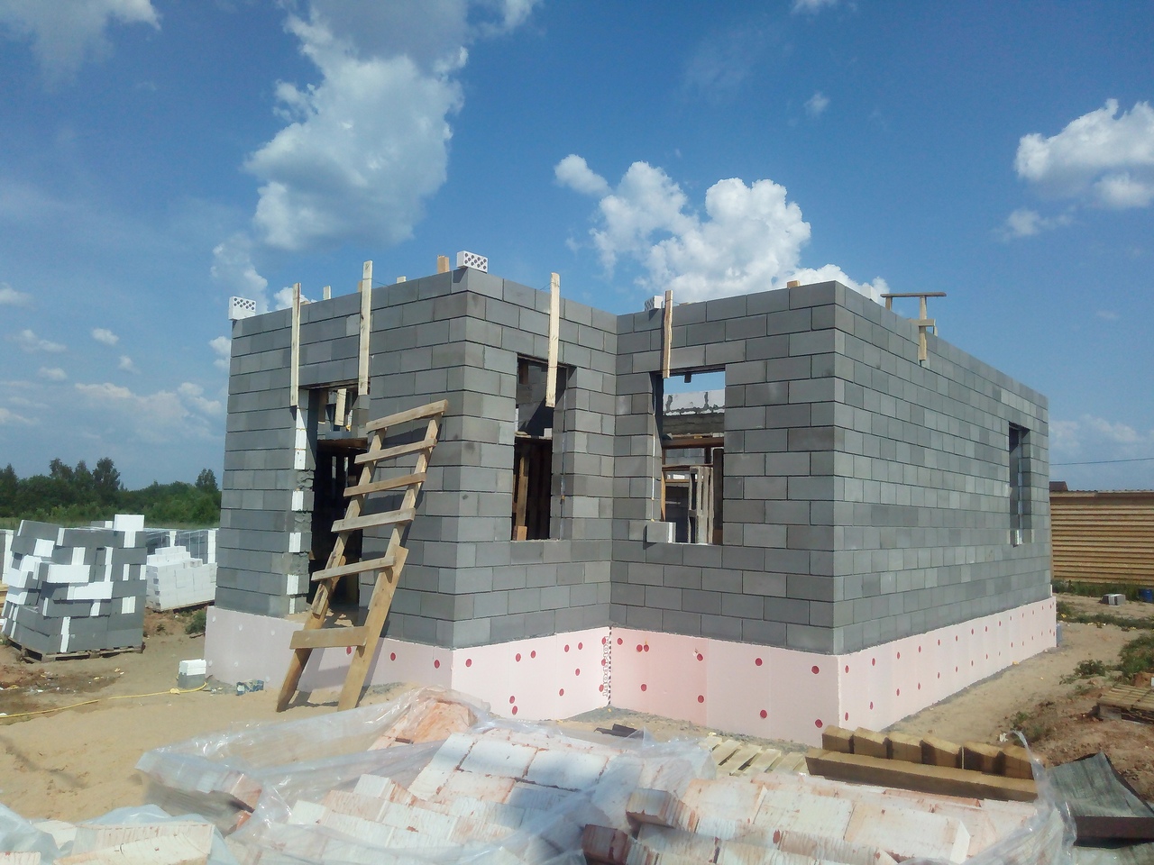 Изготовление теплоблоков