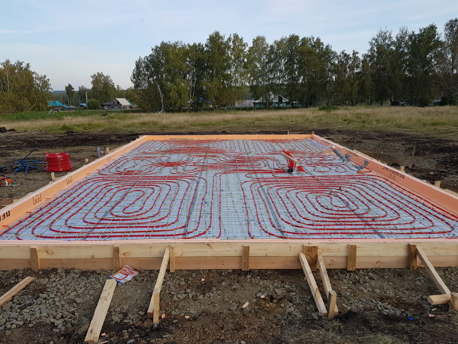 Устройство УШП фундаментов под ключ