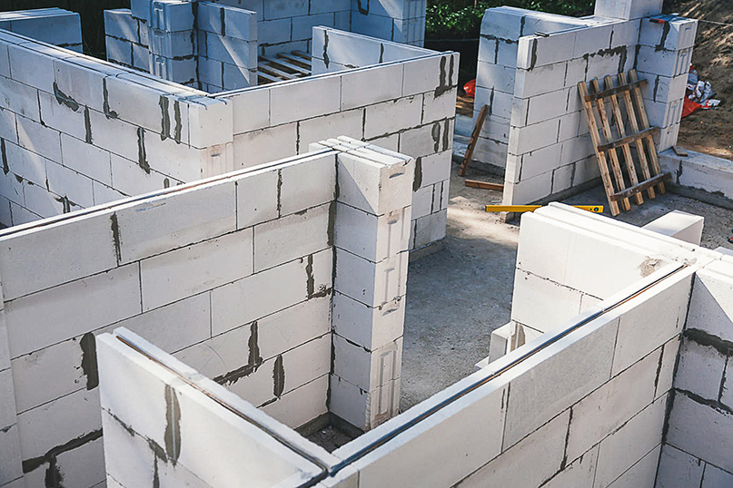 Возведение стен