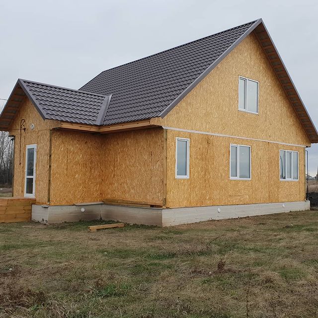 Монтаж крыши