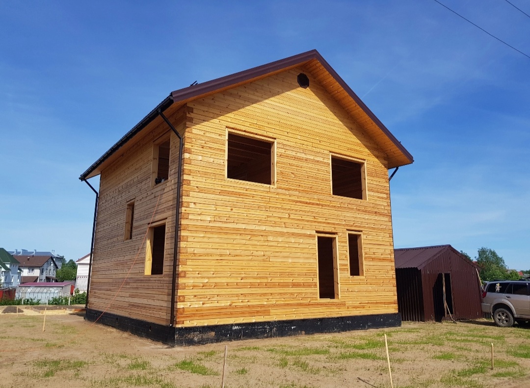 Возведение стен из бруса