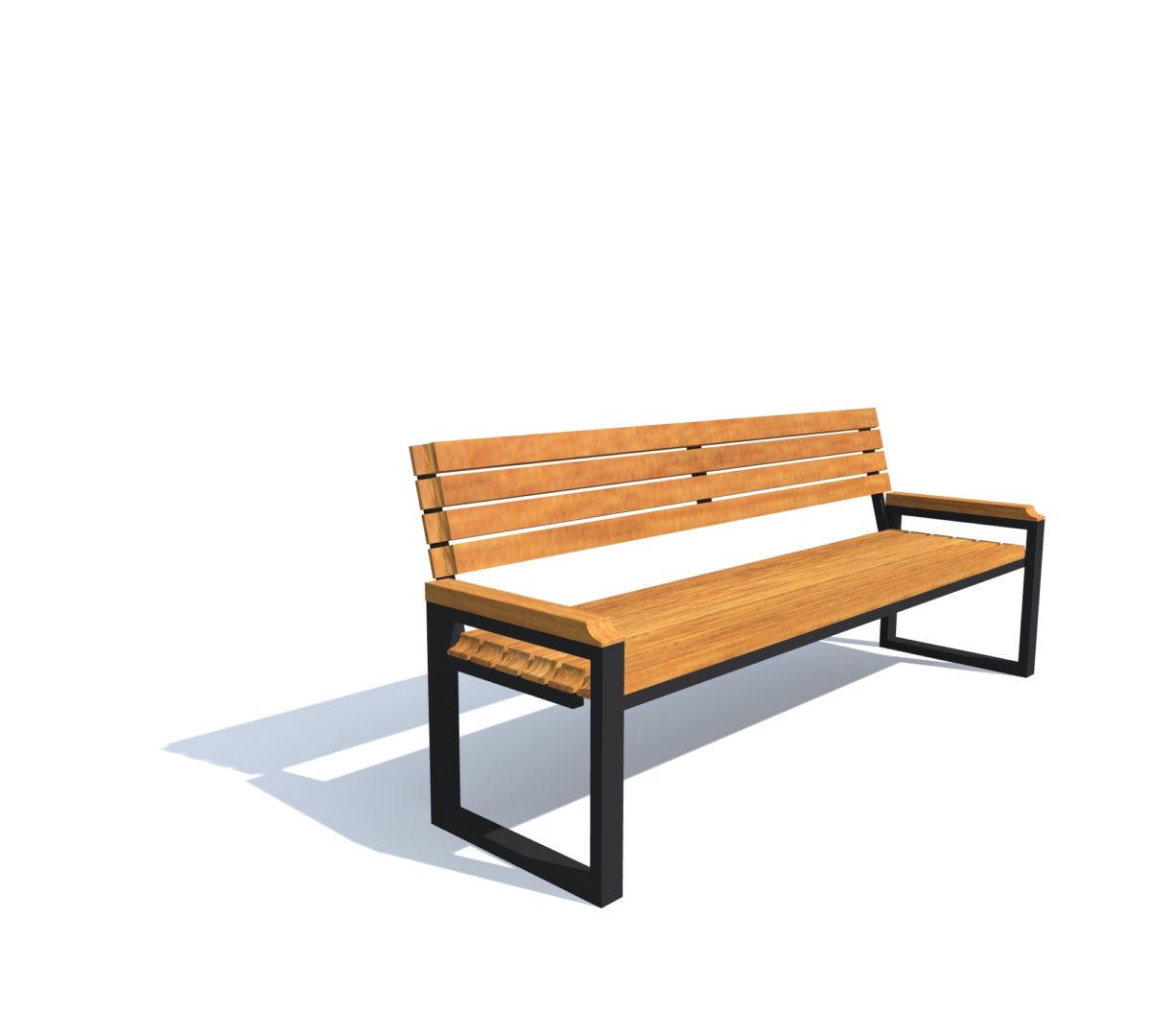 Скамейка "Городская" Тип 2