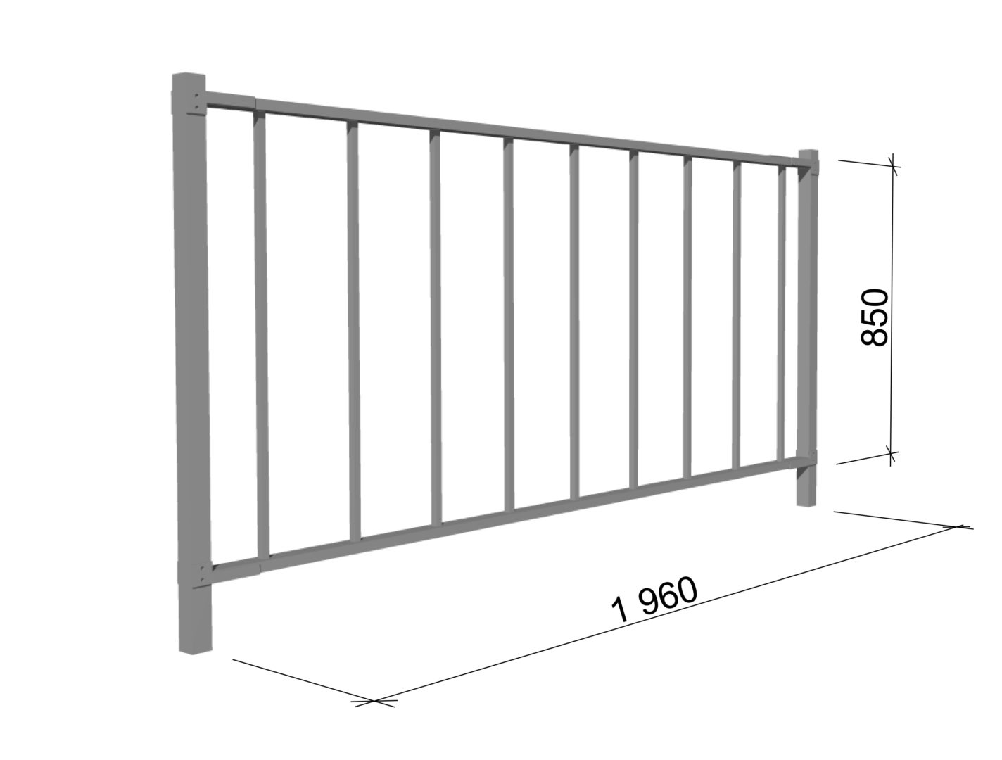 Ограждение "Город-1"
